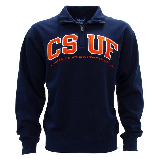 CSUF Classic Quarter Zip - Navy